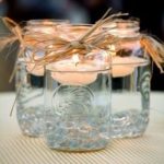 candle water jar
